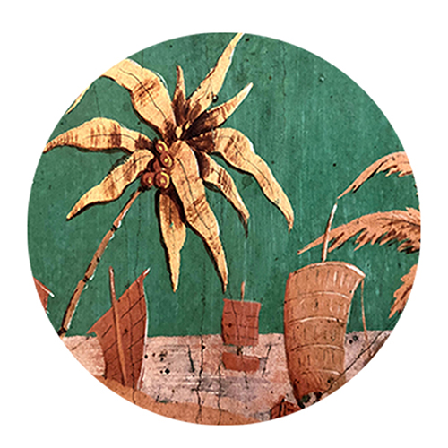 Glasunderlägg med motiv från Golvur, Palm i gruppen Presenter hos Stiftelsen Prins Eugens Waldemarsudde (13023)