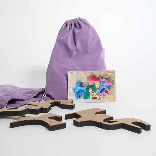 Evighetspussel att färglägga själv i gruppen För barn / Övrigt för barn hos Stiftelsen Prins Eugens Waldemarsudde (2149)