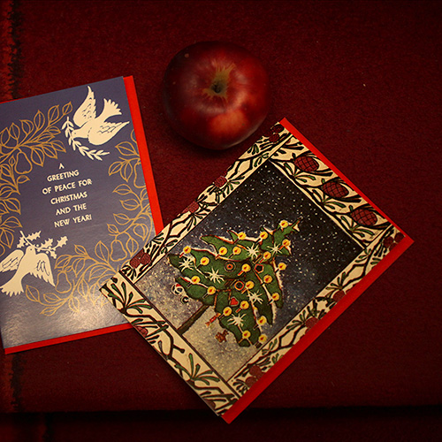 Card with envelope, Ukrainian Christmas Tree in the group Current exhibitions and seasonal highlights / The Christmas Shop at Stiftelsen Prins Eugens Waldemarsudde (2207)