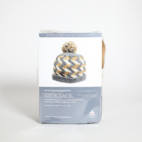 Sticka med Rackstadmuseet: ZickZack, mössa