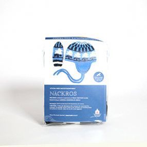 Sticka med Rackstadmuseet: Näckros,  Baby-set (mössa och vantar för baby upp till ett år)