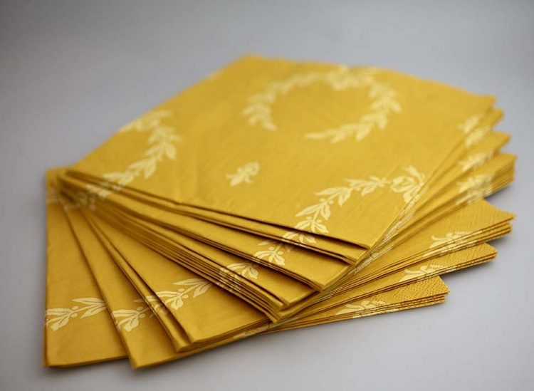 Sidentapet, servetter