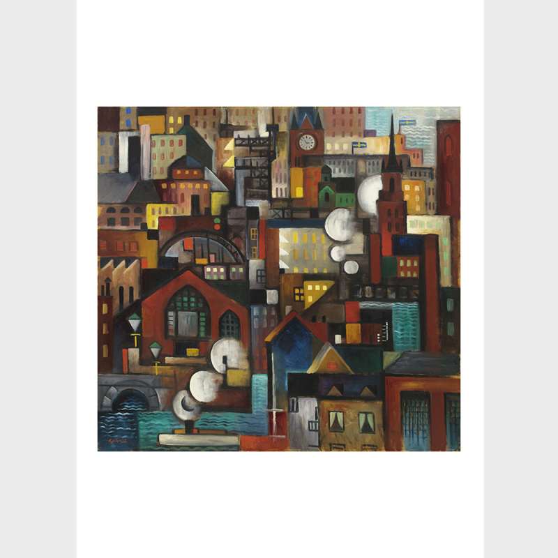 GAN: Stockholm från ateljén