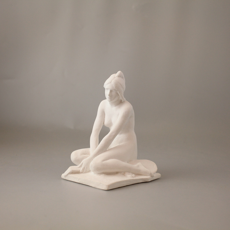 Mignon, liten gipsstatuett