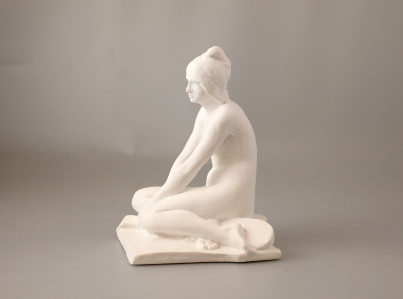 Mignon, liten gipsstatuett