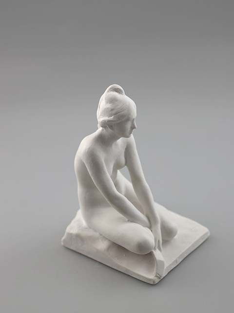 Mignon, liten gipsstatuett