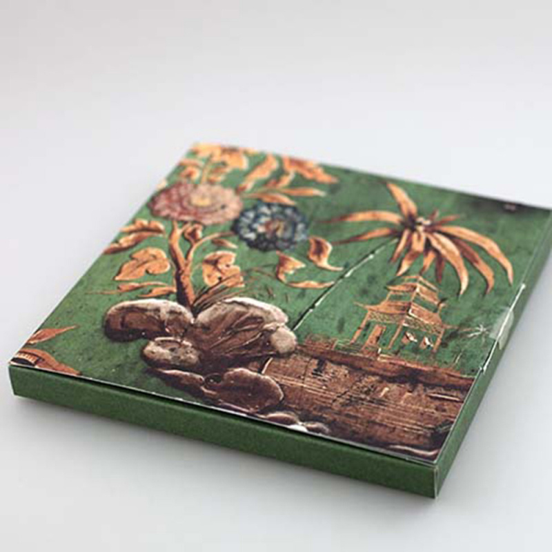 Kortask med motiv från Golvuret med franska liljor