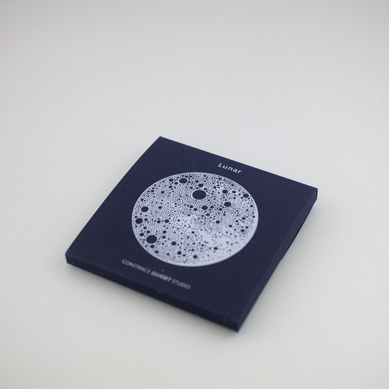 Lunar, brooch, small