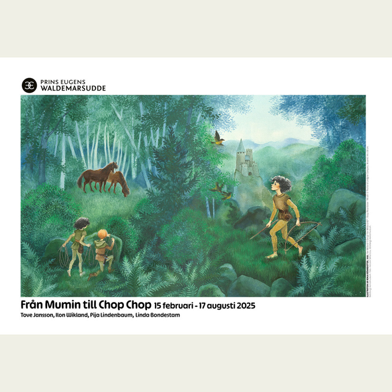 Wikland: Illustration ur Ronja Rövardotter