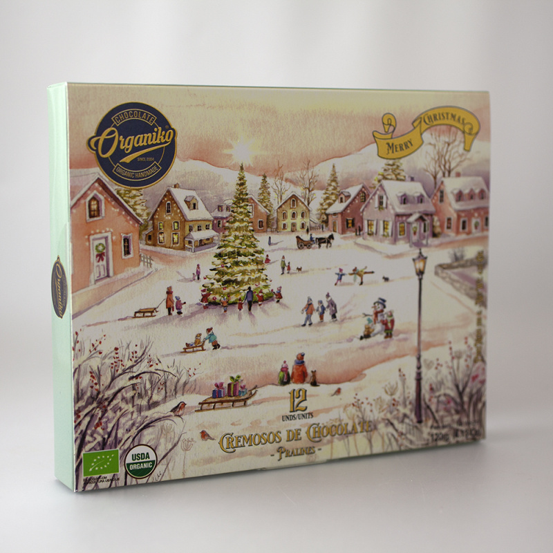 Cremoso de Chocolate, 12 praliner