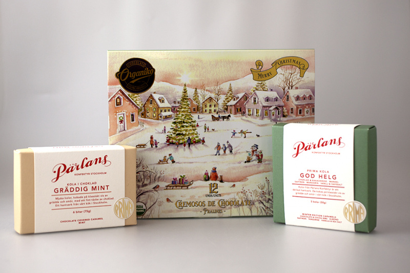 Cremoso de Chocolate, 12 praliner