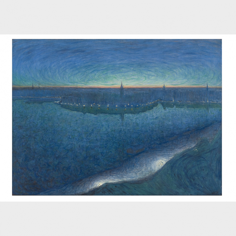 Jansson: Gryning över Riddarfjärden