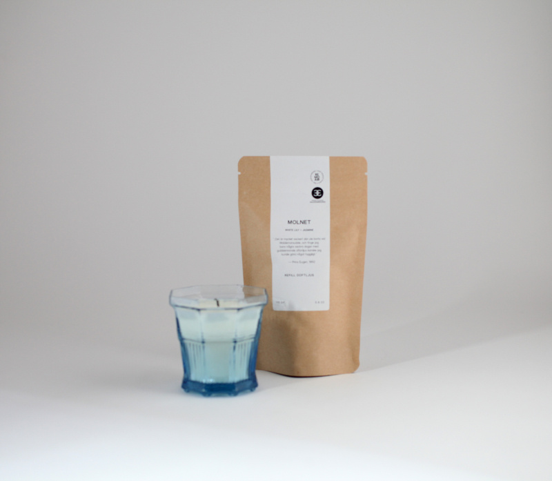 Refill Scented Candle Molnet