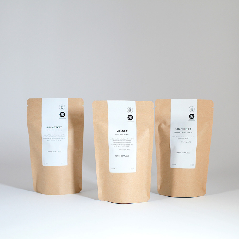 Refill Scented Candle Biblioteket