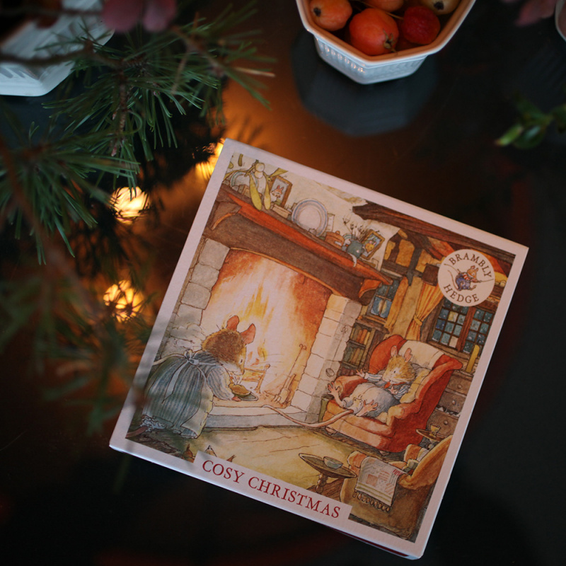 Kortask, Cosy Christmas, 16 kort med kuvert