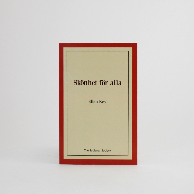 Skönhet för alla, Ellen Key (In Swedish)